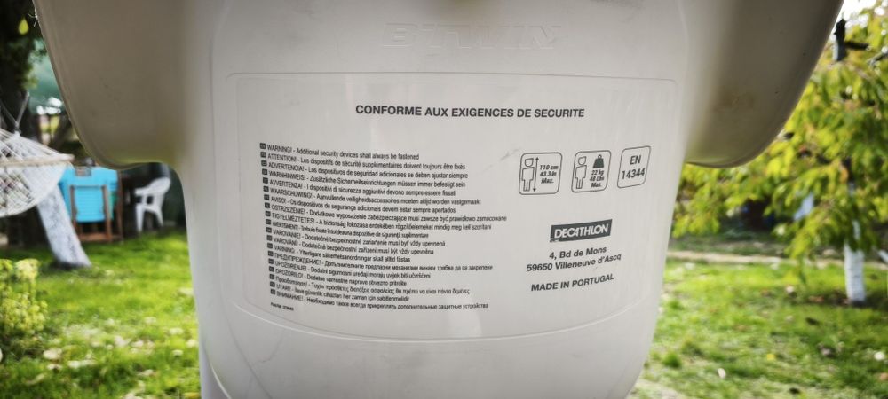 Столче за велосипед Декатлон