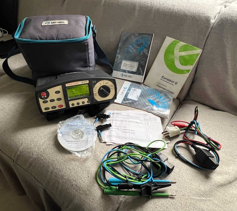 Aparat masurat Metrel Eurotest 61557 Euro Set MI 2086 EU