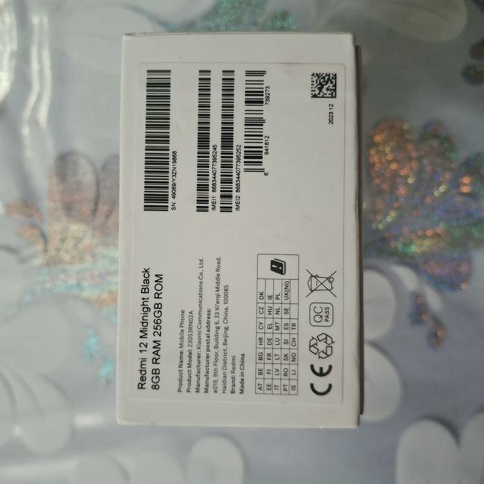 Xioami Redmi 12 память 256/8