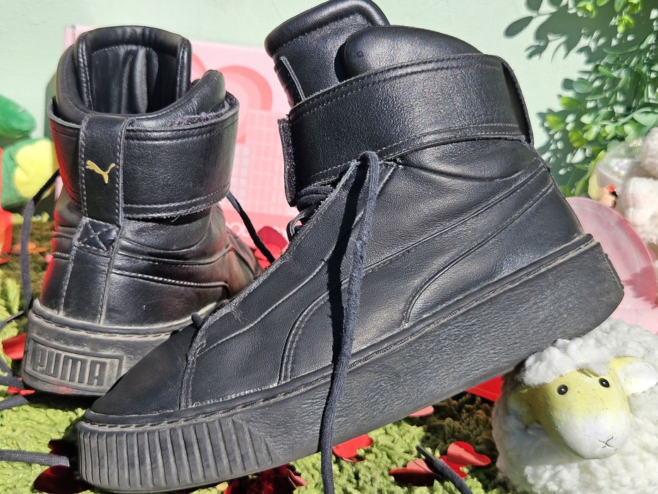 Puma високи кожени кецове N37