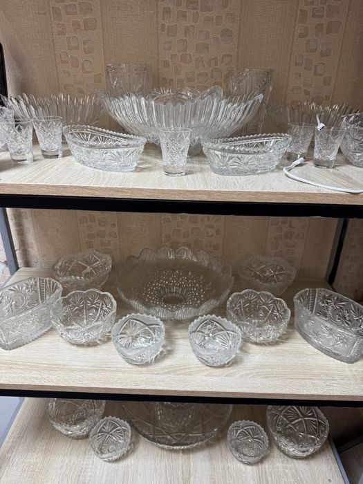 Хрустальные салатницы / креманки набор