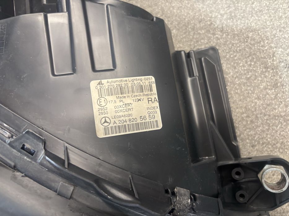 Far farove Mercedes c w204 face фар фарове мерцедес ц 204