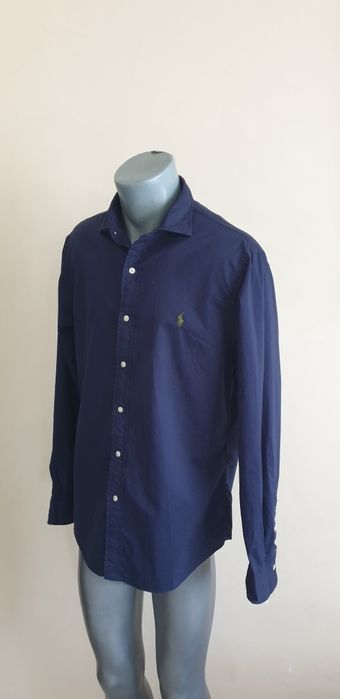 POLO Ralph Lauren Slim Fit  Cotton Mens / L ОРИГИНАЛ! Мъжка Риза!