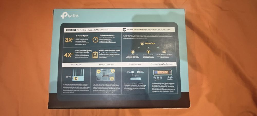 TP-LINK Archer AX50, AX3000 Wi-Fi6