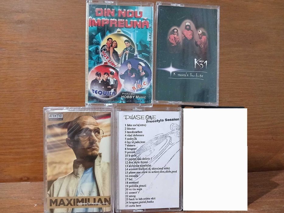 CD, Casete și Viniluri Hip Hop Românesc