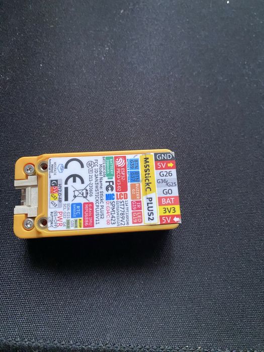 M5 StickC Plus2 (mini flipper zero) Cu modul de cc1101 si NRF24+ Modul de IR