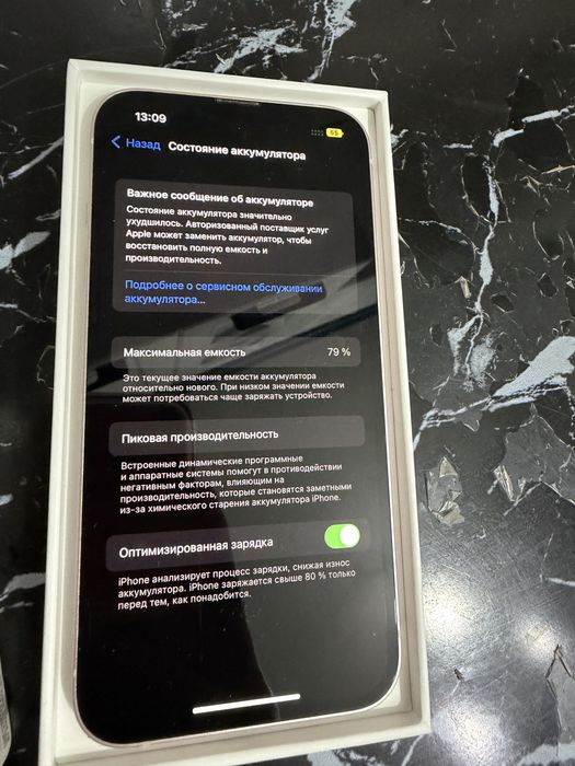 Айфон 13. Память 128 гб
