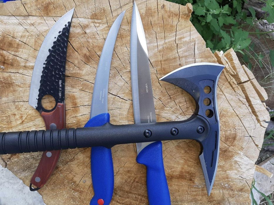 Set 3 Cutite Macelarie + Topor