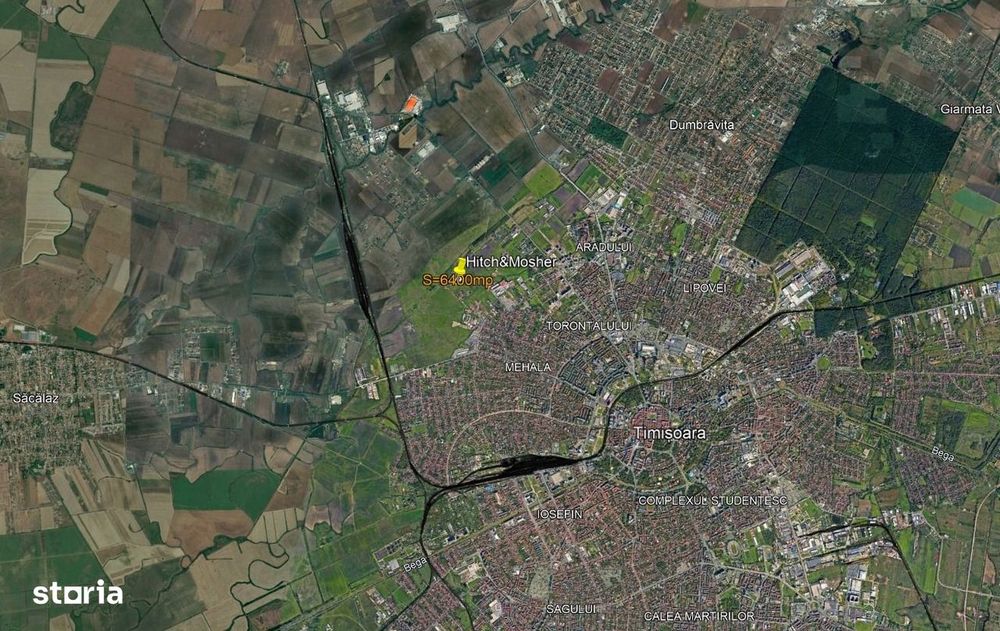 Teren intravilan de vânzare - zona Mehala - Comision 0%