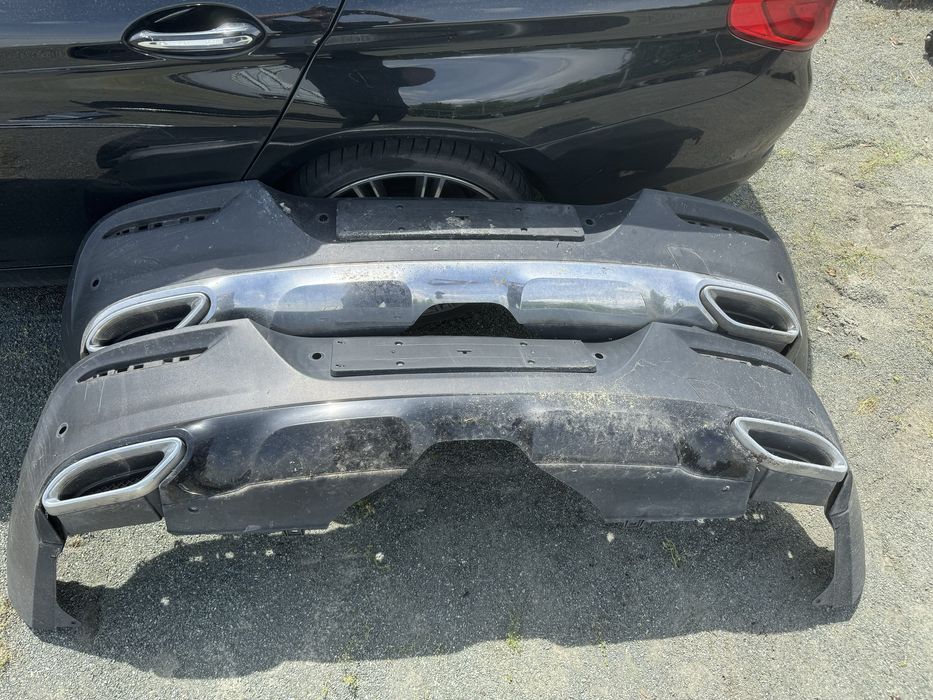 Оригинален Дифузьор Дуфузер за задна Броня Mercedes GLE COUPE W292 AMG