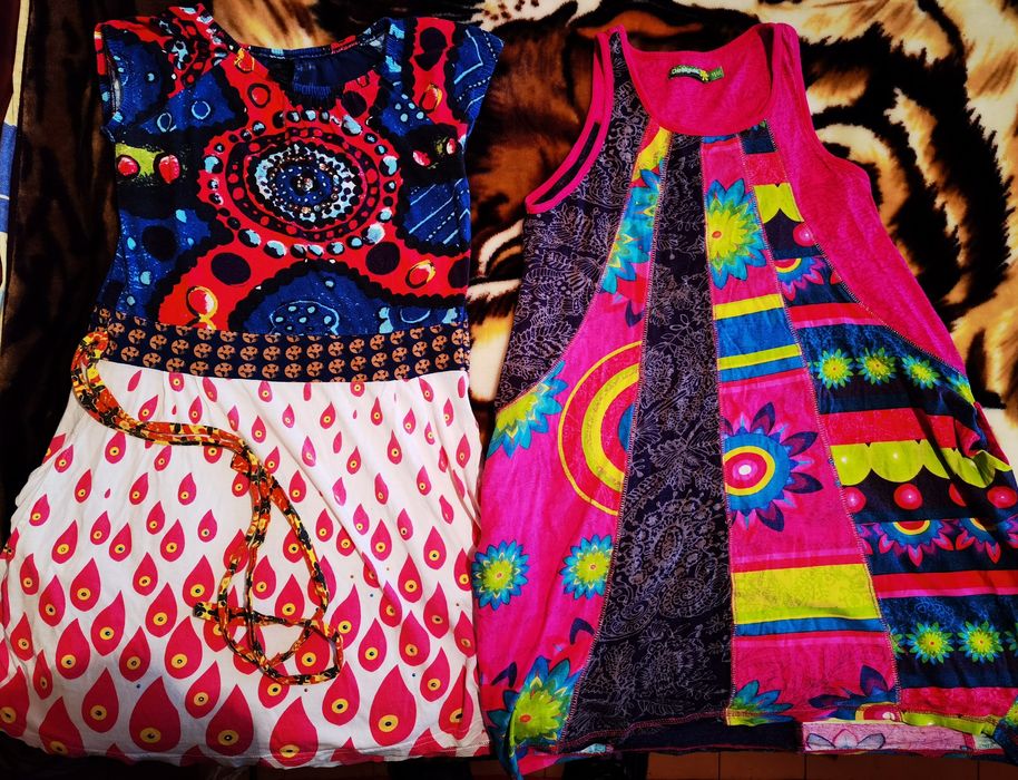 Дрехи за момичета на Desigual, Love made love, Original marines...