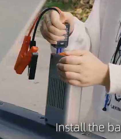 Power Bank 4 в 1: портативный прикуриватель, автомобильный насос