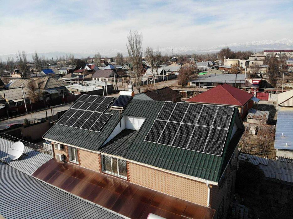 Солнечная электростанция  солнечная батарея солнечная панель станция