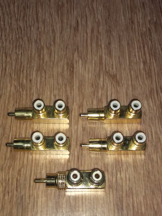 Продам переходники адаптеры rca для аудио-видео