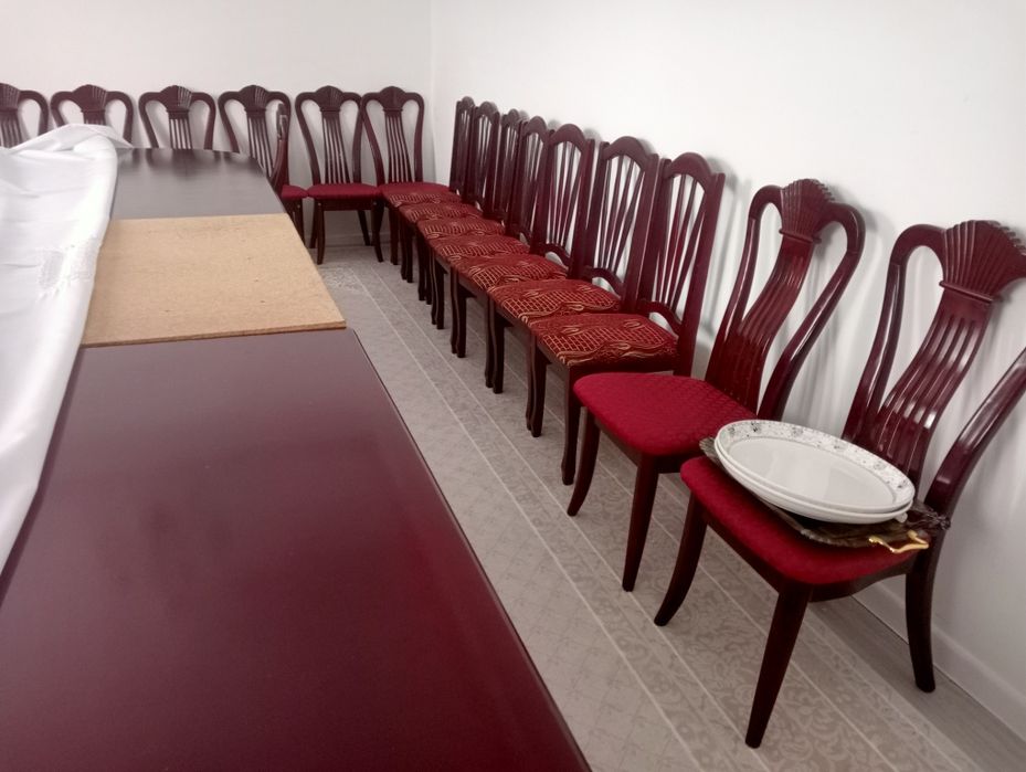 Стол 4,5 метр стулья 22