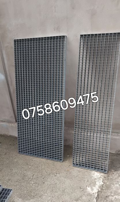 Grilaje-trepte zincate 118x28