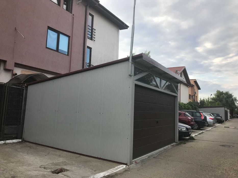 Casa Modulara, Garaje Auto si Containere din structura metalica si panou sandwich termoizolant