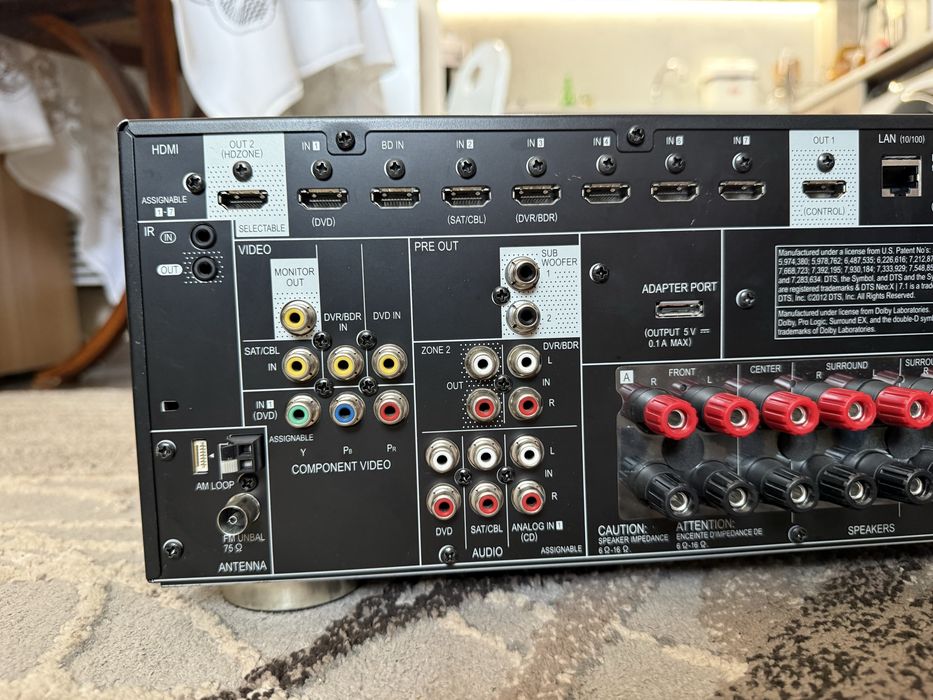 Pioneer VSX-923 7.2 канала