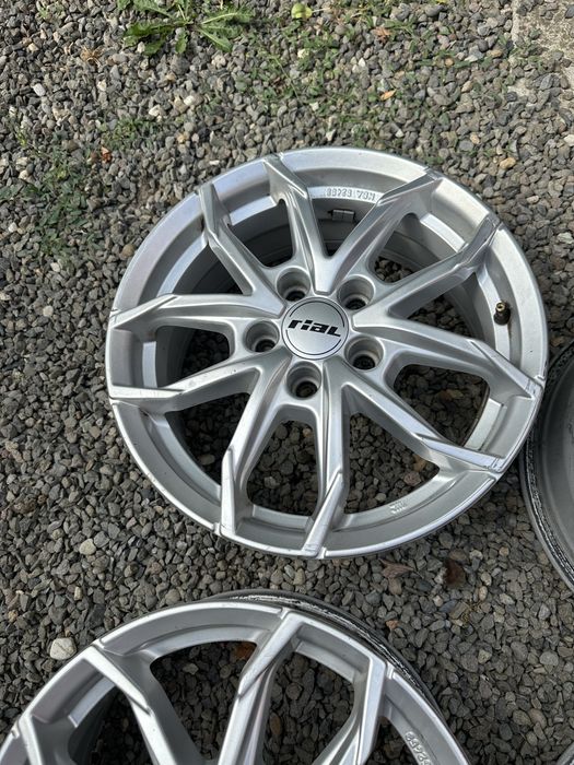 Jante originale Rial 16 5 112 Skoda Octavia Superb Wv Passat Touran Golf 5 6 7 Audi A3 A4 A6 Seat