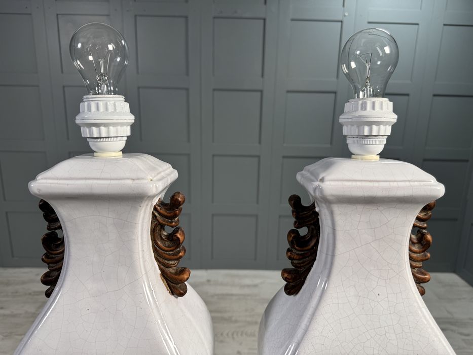 Винтидж  италиански настолни лампи Р302