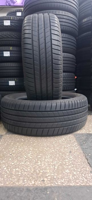 2бр. 205/55/16 Bridgestone 6.8mm грайфер, дот 21г. Безплатен монтаж