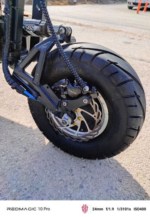 Ел.Тротинетка 120км/ч 72v 60A батерия 2x4000w