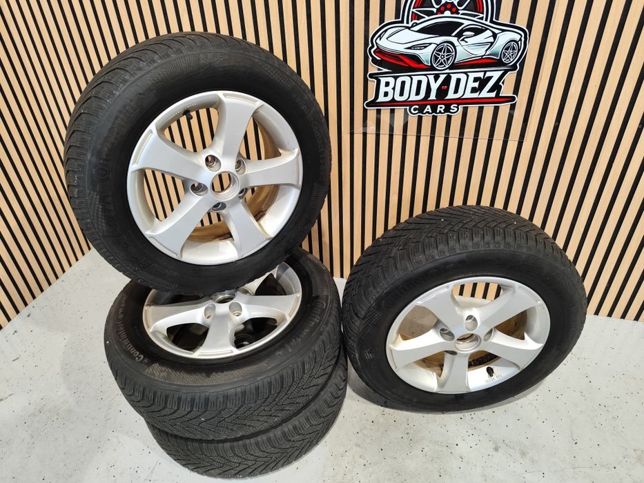Set jante Vw Tiguan R15 cu anvelope iarna continental 195/65R15