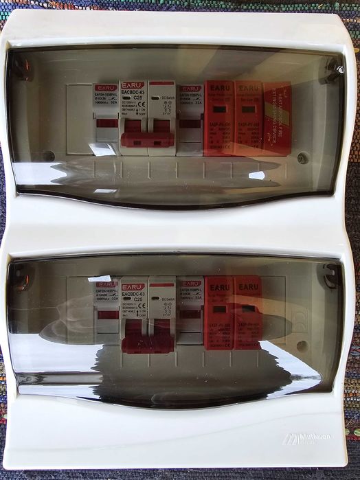 Соларно табло за 10kw система на два стринга