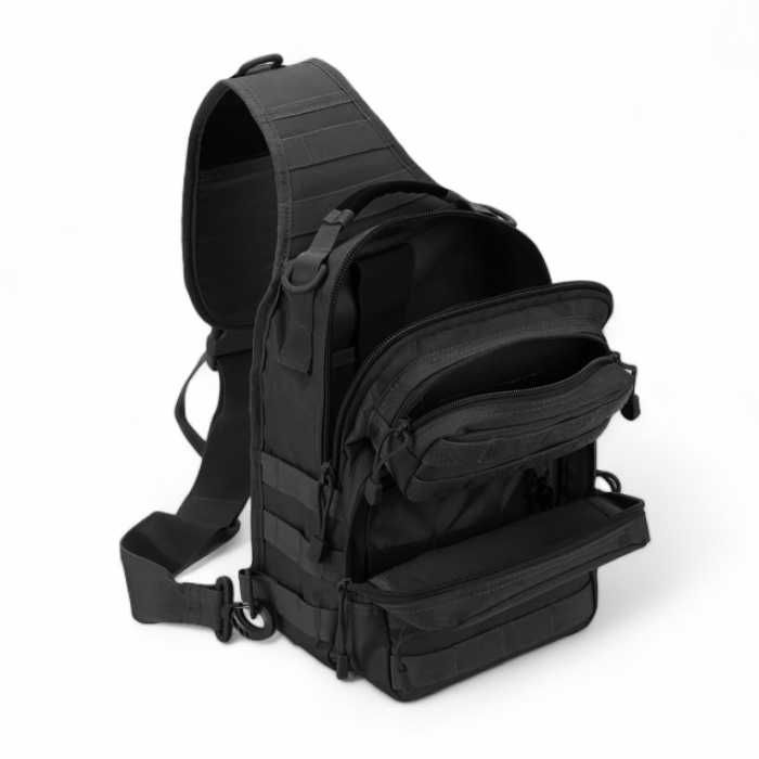 11л Тактическа Раница През Рамо MOLLE Система Водоустойчива + Нашивка