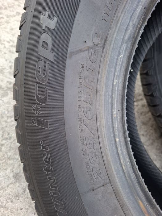 Зимни бусови гуми 235/65/16C дот 2024г бус камионче падащ борд