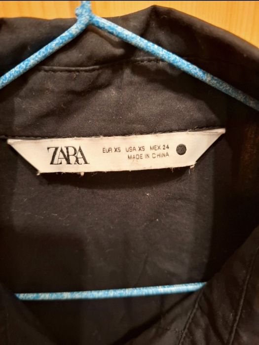 Camasa neagra xs zara
