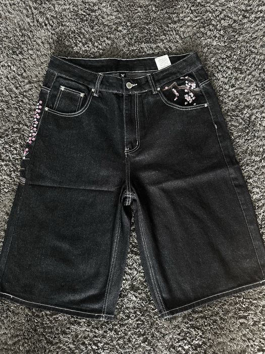 Blugi scurti denim japan style