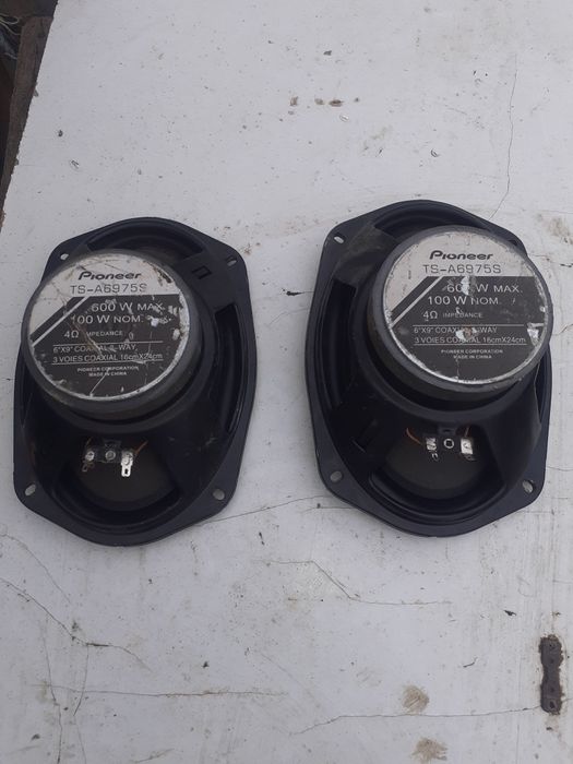 Авто динамики овальные