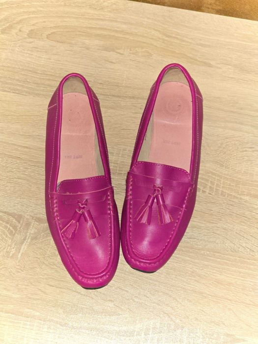 Цикламени мокасини Bared Footwear