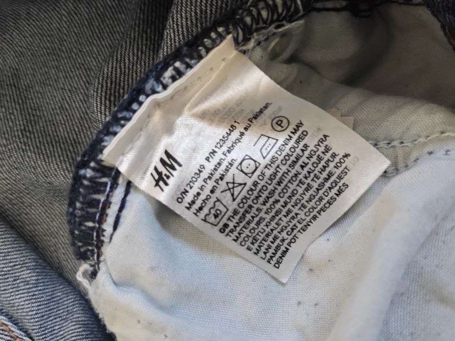 бэгги джинсы H&M