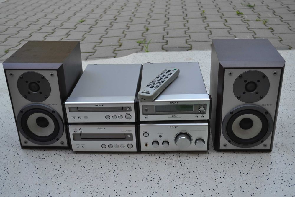 Minisistem Sony SP 55 cu Boxe Sony SS CSP 55 si Telecomanda
