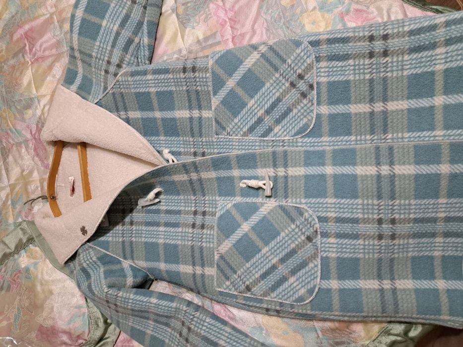 Продам голубое пальто