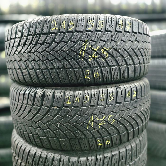 2x 215/55/17 M+S BRIDGESTONE 2020 Stare excelentă