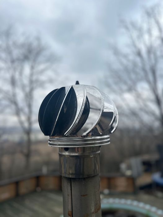 Ciubar din lemn cu soba de inox pentru 6-8persoane