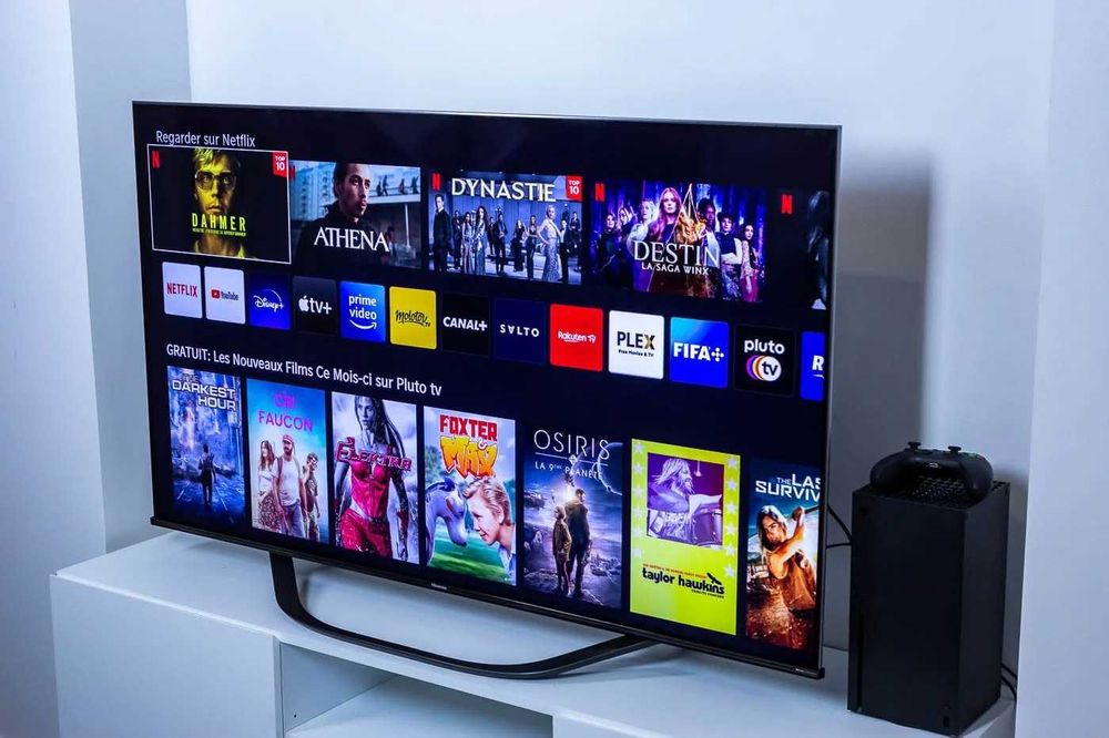 Televizor Hisense 55U7HQ QLED 4K 120Hz – 139 cm – stare impecabilă