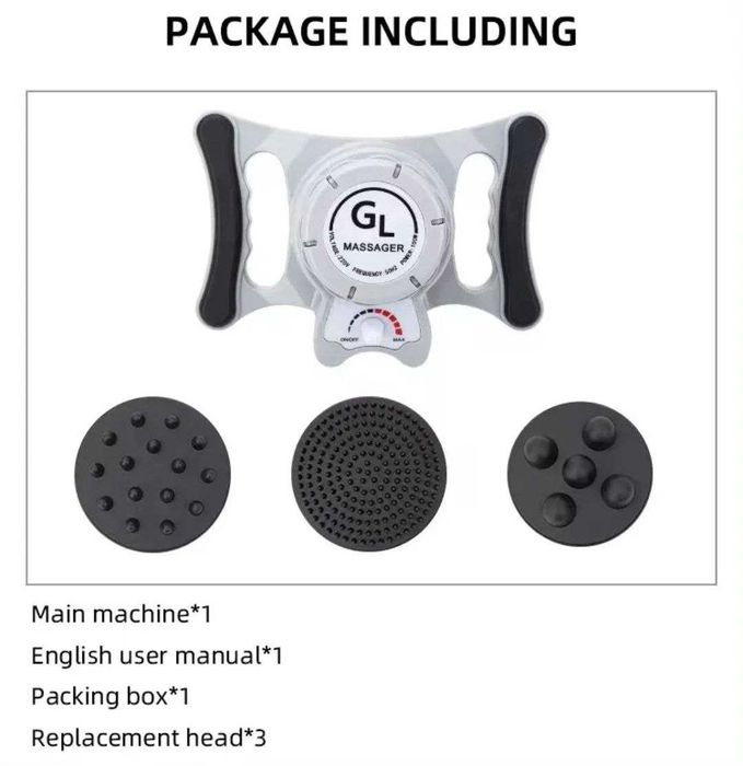 Вибромассажер для похудения портативный