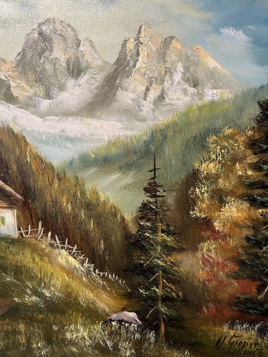 Красив,алпийски пейзаж