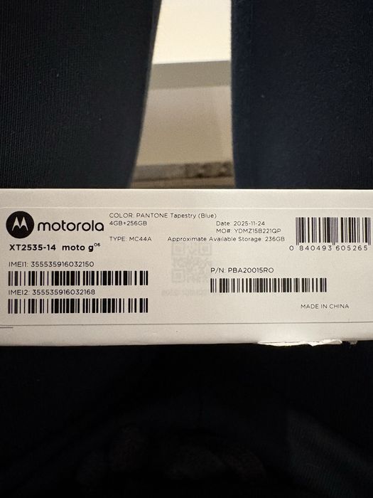 Motorola g06 256gb