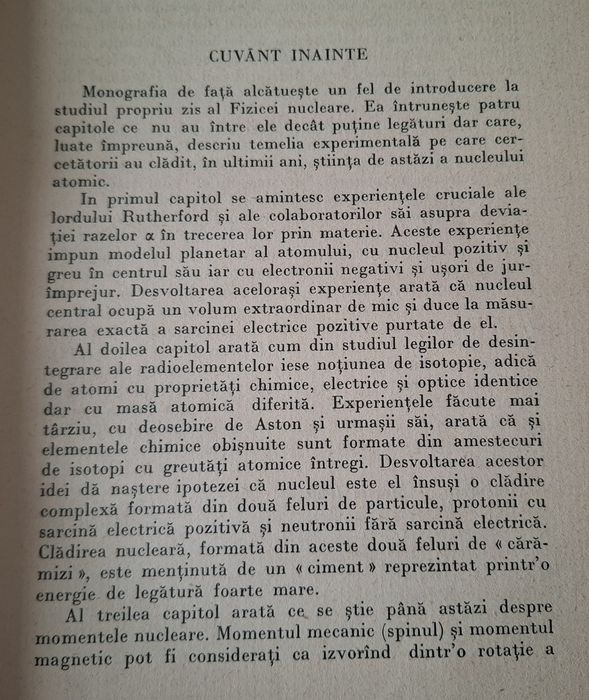 Fizica Nucleară (Gheorghe Manu, 1940)