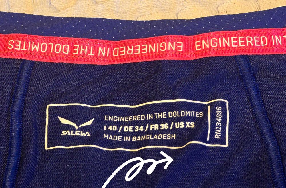 SALEWA Agner Merino wool T-Shirt femei S