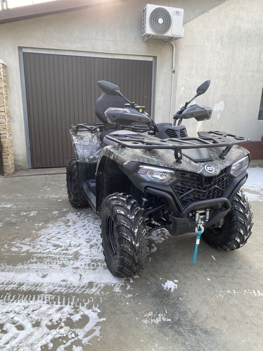 ATV CF MOTO 520 L  1100 KM , CA NOU( nu linhai, segway)