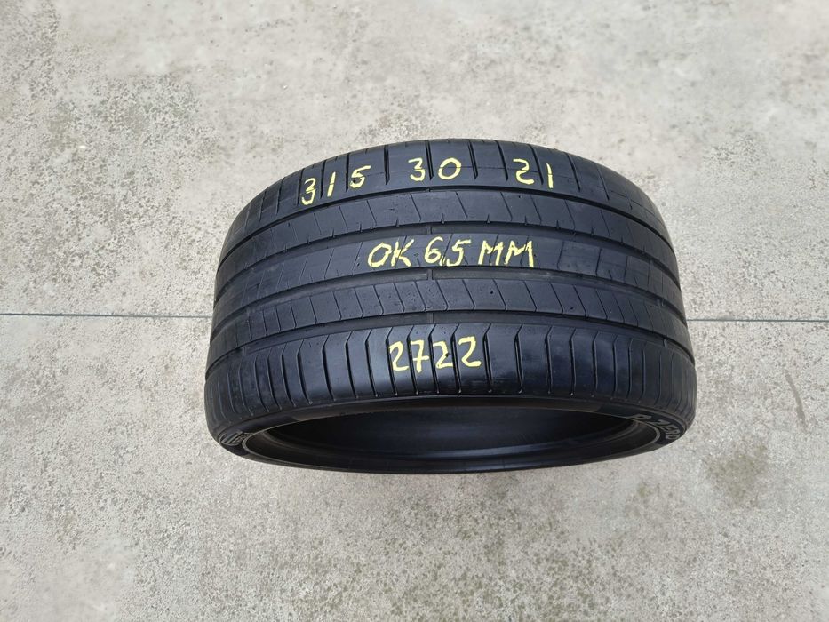 O anvelopa de vara 315 30 21 pirelli p zero pz4 profil 6,5 mm dot 2722