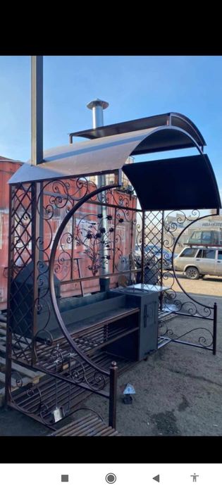 Мангалы перила на заказ