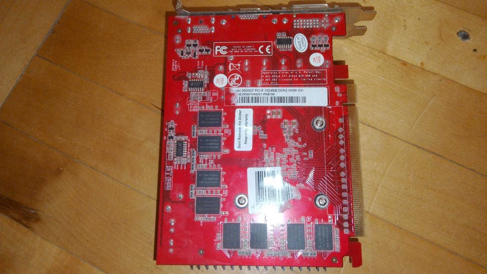 Видеокарта 9500gt