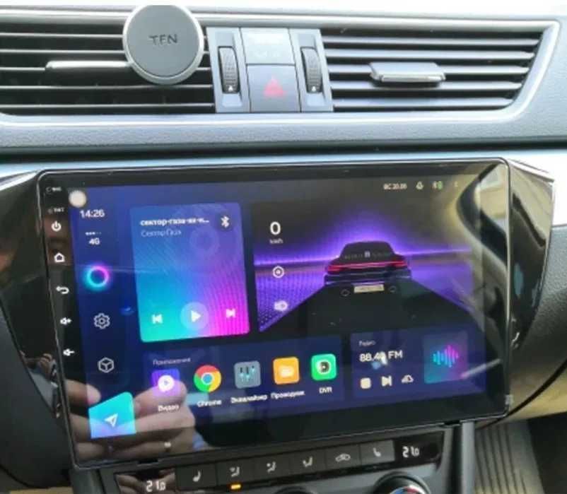Navigatie Android Skoda Octavia Superb 3 2 Rapid Yeti Carplay 1-8GB